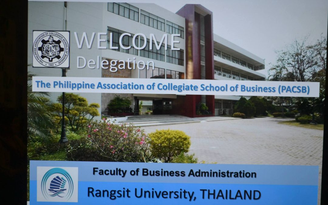 PACSB Goes to Thailand for an  Educational Mission and Passage to ASEAN (P2A) Partners Meeting